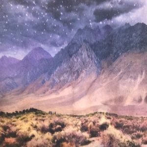 TopShop Mountain Print Dress